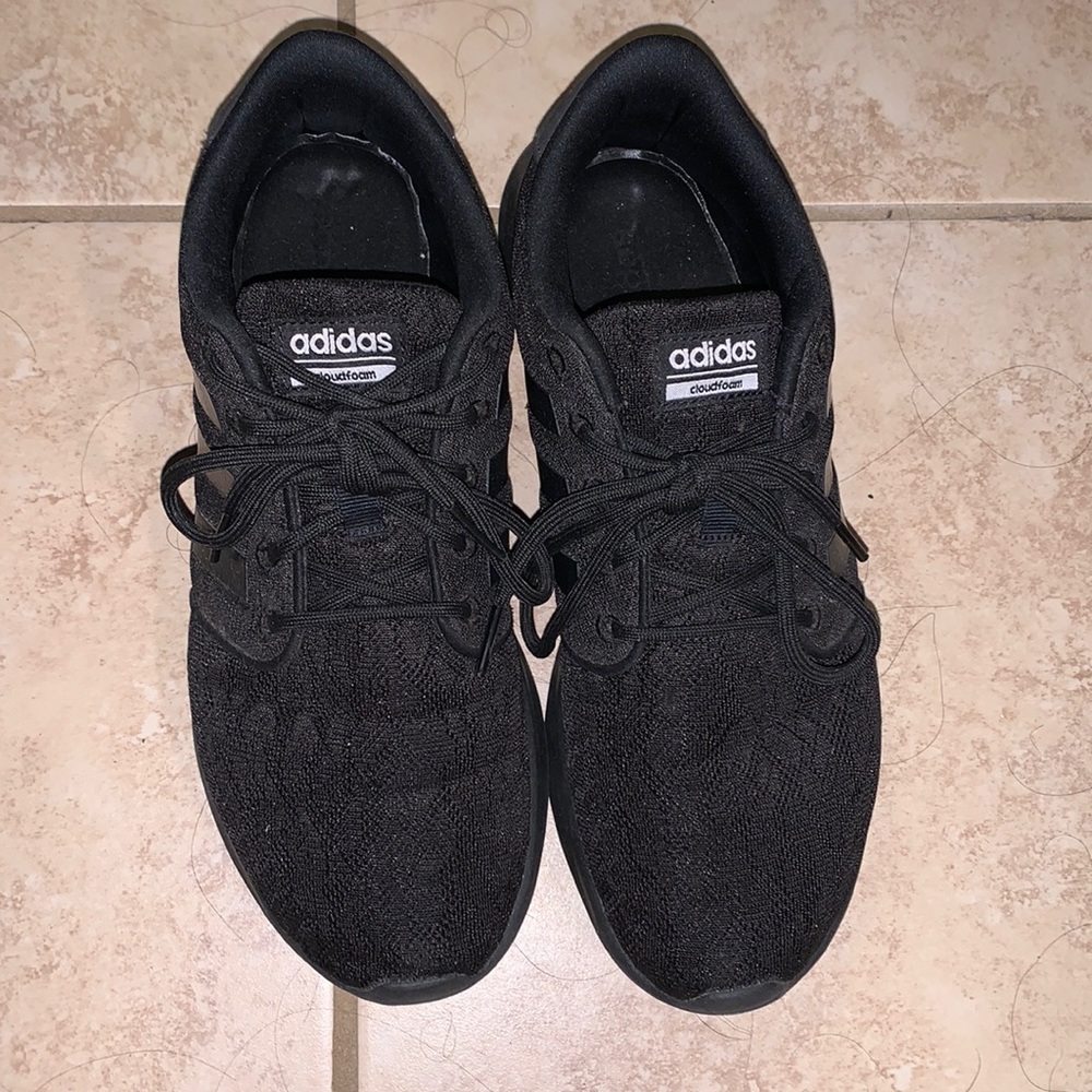 Black cheetah print adidas